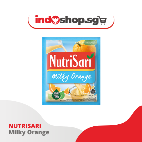 [1] Nutrisari 14g x 10 sachets | Instant Drink Sachet | Orange | Apple | Lemon | Lime | Sour Sop | Water Melon - #indoshop#