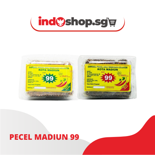 Sambel Pecel 99 Madiun | Bumbu Kacang Instant | Peanut Paste | Sambal Pecel | Peanut Sauce