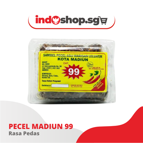 Sambel Pecel 99 Madiun | Bumbu Kacang Instant | Peanut Paste | Sambal Pecel | Peanut Sauce