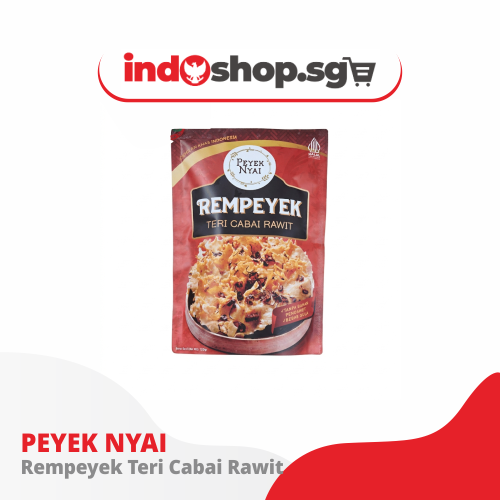 Peyek Nyai Rempeyek Snack █▓▒ 🥜 Peanut Crackers | 🌶️ Anchovy Chili Crisps | Indonesian Traditional Snack