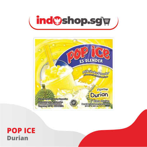 Milk Ice Powder | Pop Ice Avocado, Mango, Cappuccino, Strawberry & Vanilla Blue 1 renteng 10 pcs