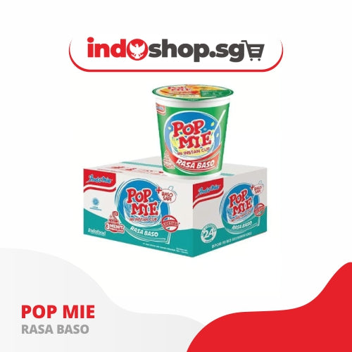 WHOLESALE Pop Mie Cup Bundle of 24x @75GR | 1 Carton Mix Flavors | Instant Noodle