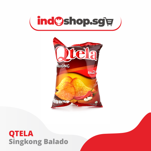 Qtela Tempe 55gr | Qtela Cassava Chips | Tempeh Snack | Soybean Cassava Chip Healthy Snack #indoshop#