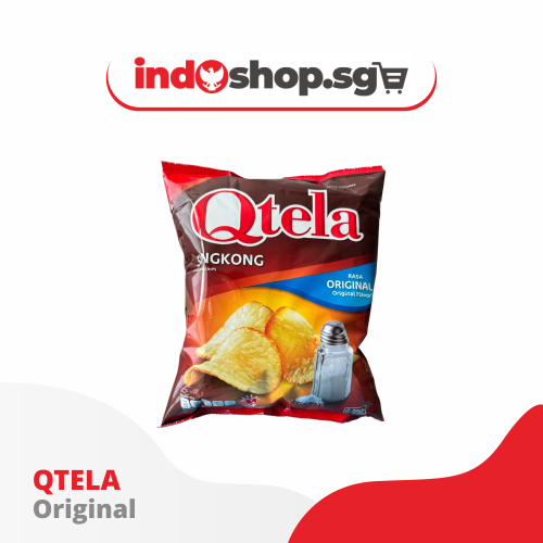 Qtela Tempe 55gr | Qtela Cassava Chips | Tempeh Snack | Soybean Cassava Chip Healthy Snack #indoshop#