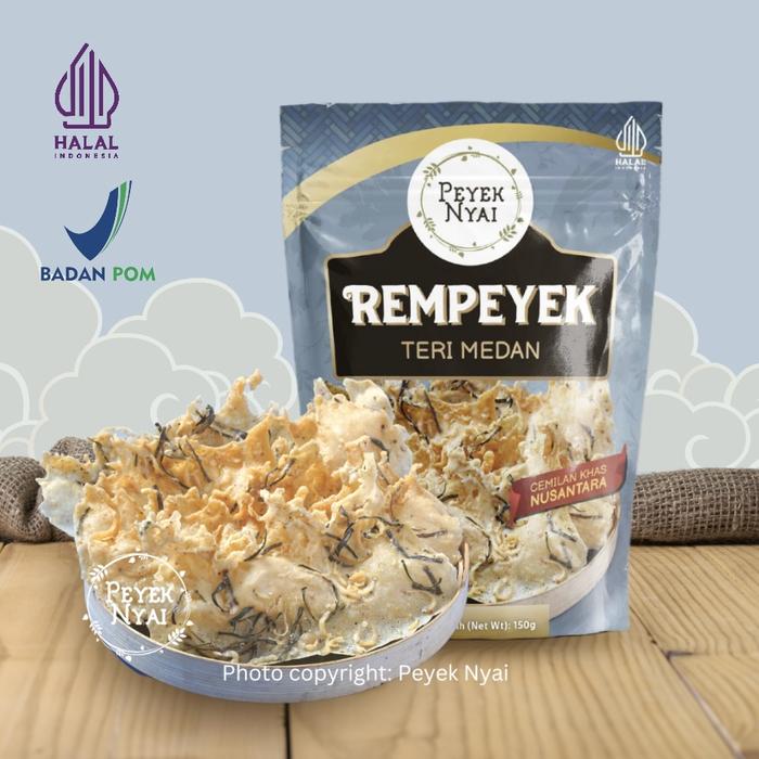 Peyek Nyai Rempeyek Snack █▓▒ 🥜 Peanut Crackers | 🌶️ Anchovy Chili Crisps | Indonesian Traditional Snack