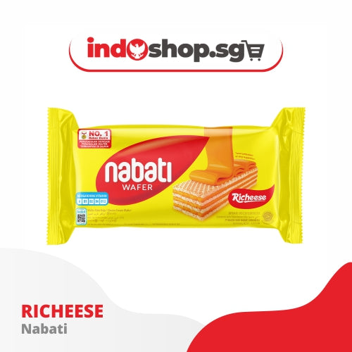 Nabati Wafer Richeese Keju – Creamy Cheese Wafer Snack