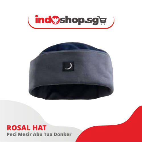 Hajj Cap | PRIA Afghan Cap - Rosal Hat Cap - Men | Rosal Peci Lipat Mesir Rosalhat Peci Sholat Kopiah