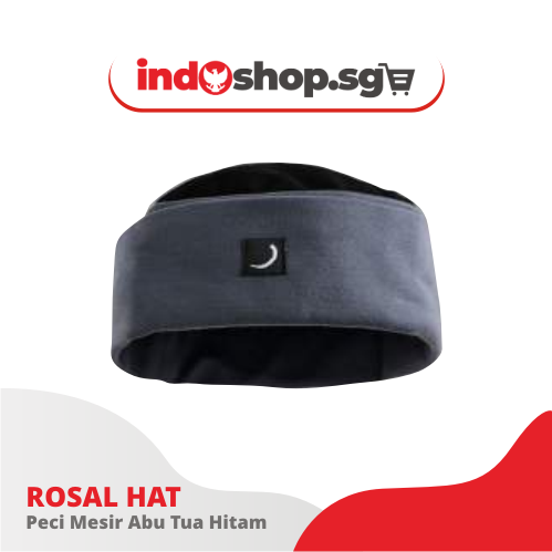 Hajj Cap | PRIA Afghan Cap - Rosal Hat Cap - Men | Rosal Peci Lipat Mesir Rosalhat Peci Sholat Kopiah