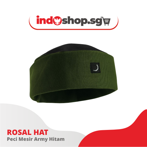 Hajj Cap | PRIA Afghan Cap - Rosal Hat Cap - Men | Rosal Peci Lipat Mesir Rosalhat Peci Sholat Kopiah