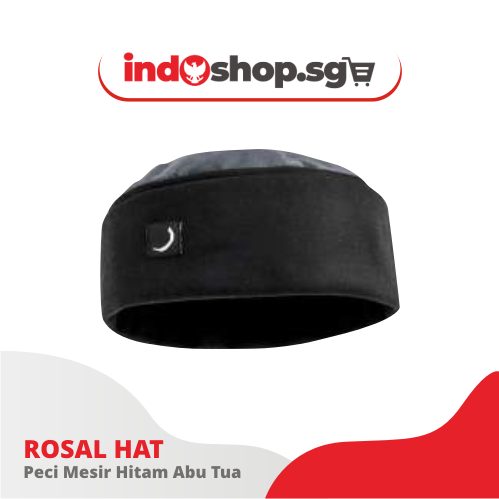 Hajj Cap | PRIA Afghan Cap - Rosal Hat Cap - Men | Rosal Peci Lipat Mesir Rosalhat Peci Sholat Kopiah