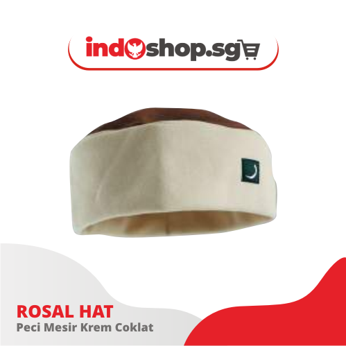 Hajj Cap | PRIA Afghan Cap - Rosal Hat Cap - Men | Rosal Peci Lipat Mesir Rosalhat Peci Sholat Kopiah