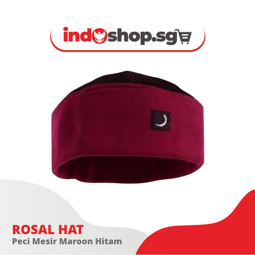 Hajj Cap | PRIA Afghan Cap - Rosal Hat Cap - Men | Rosal Peci Lipat Mesir Rosalhat Peci Sholat Kopiah