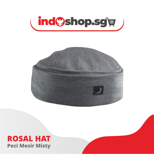 Hajj Cap | PRIA Afghan Cap - Rosal Hat Cap - Men | Rosal Peci Lipat Mesir Rosalhat Peci Sholat Kopiah