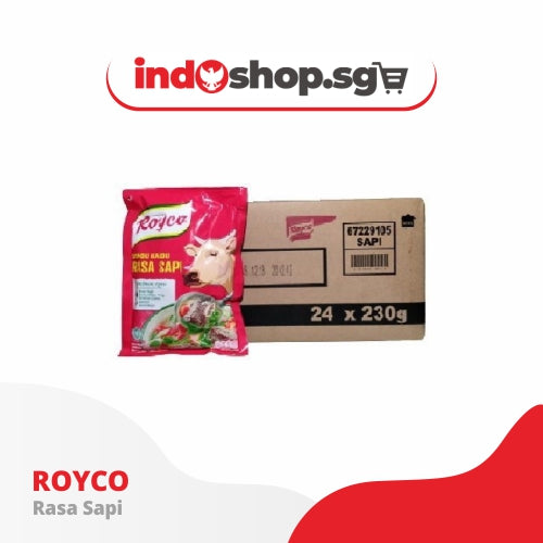 WHOLESALE Chicken and Beef Stock | Royco Bumbu Penyedap Rasa Kaldu Ayam dan Kaldu Sapi 250gr (1 Carton 24 packs)