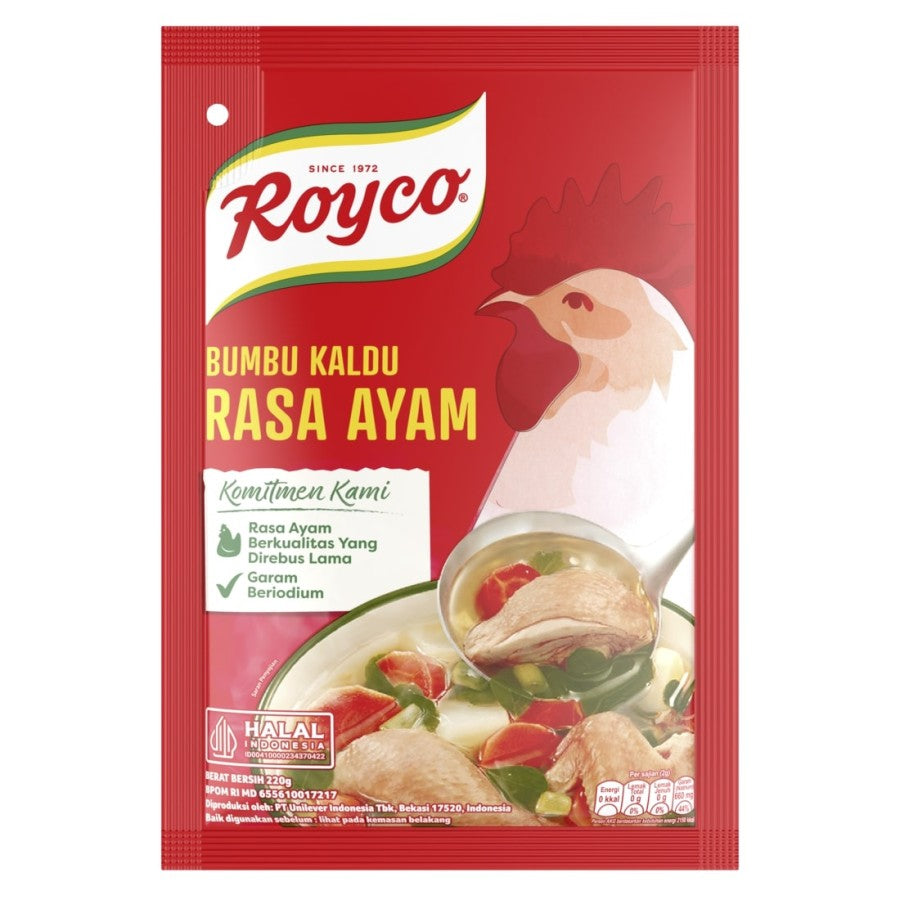 Royco Bumbu Kaldu Ayam 220 gr / Sapi 230 gr