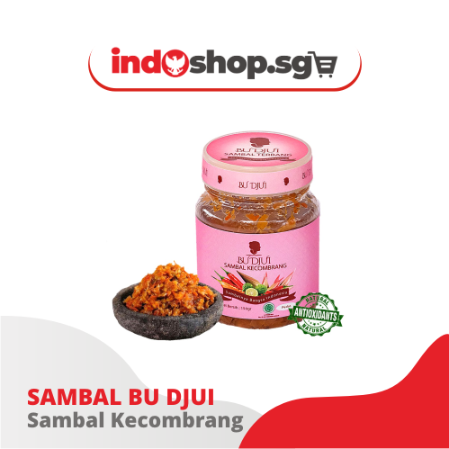 Chili Paste Ready to eat | Sambal Bu Djui | Mercon | Peda | Kecombrang | Petir | Cumangi | Pingit #indoshop#