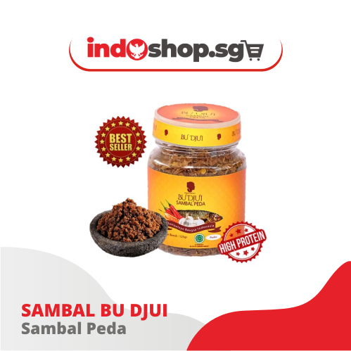 Chili Paste Ready to eat | Sambal Bu Djui | Mercon | Peda | Kecombrang | Petir | Cumangi | Pingit #indoshop#