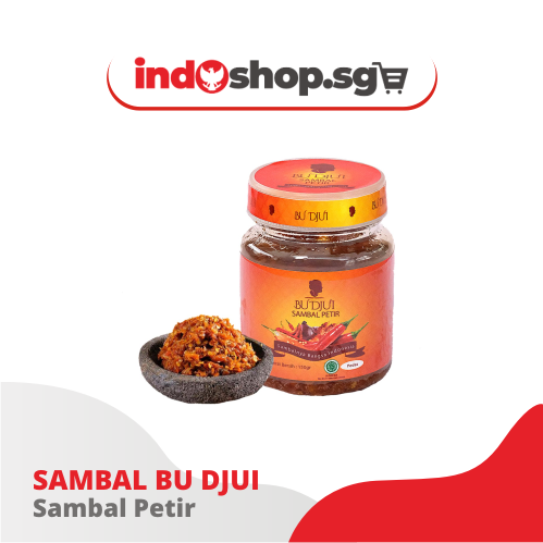 Chili Paste Ready to eat | Sambal Bu Djui | Mercon | Peda | Kecombrang | Petir | Cumangi | Pingit #indoshop#