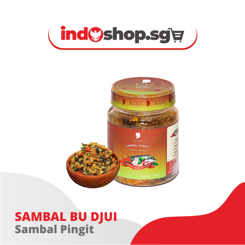 Chili Paste Ready to eat | Sambal Bu Djui | Mercon | Peda | Kecombrang | Petir | Cumangi | Pingit #indoshop#