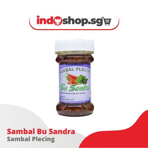 Bu Sandra Chili Paste Ready To Eat | SBY 150 gram | Indonesian Chili