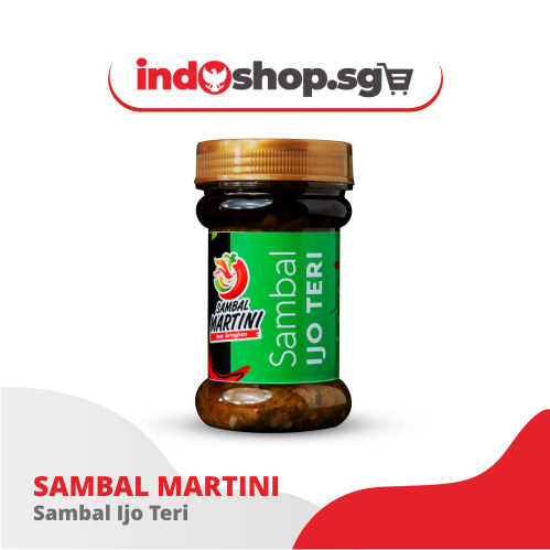 Sambal Martini Cumi Pete, Sambel Cumi Pedas, Sambal Ikan, Sambel Ijo Teri, Sambal Bawang, Indonesian Chili #indoshop#