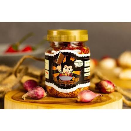 Spicy Fried Onion Chili Sambal Mertua - Bawang Goreng Pedas (80 gr) | Indonesian Chili