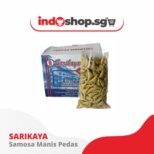 WHOLESALE Shrimp Spring Roll Samosa Sarikaya - 1 Carton Samosa 3KG Sumpia 5KG