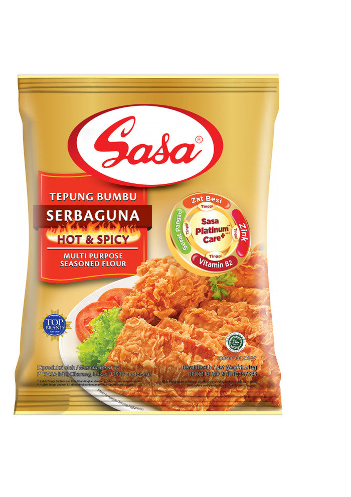 Sasa Tepung Serbaguna 210 gr I Bakwan 210 gr I Spicy 210 gr