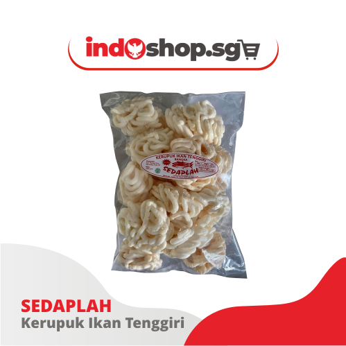 Sedaplah Mackerel Fish Crackers – Kerupuk Ikan Tenggiri (Crispy Indonesian Snack)