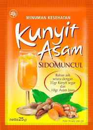 WHOLESALE Sido Muncul Kunyit Asam | Kunyit Asam Sirih | Kunyit Asam Fiber - 1 Carton