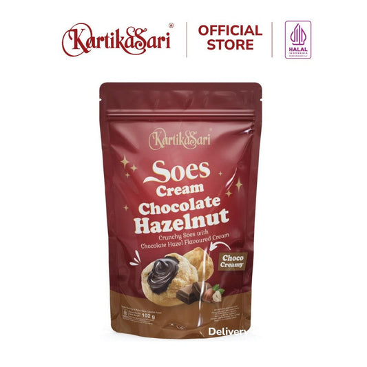 Soes Kering Isi Cokelat Hazel