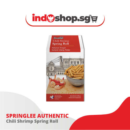 Springlee Box Sarikaya - Spring Rolls &amp; Snacks (200g) | Sumpia Udang Pedas #indoshop#