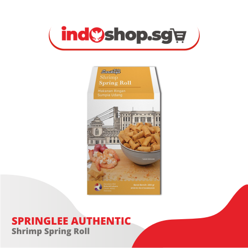 Springlee Box Sarikaya - Spring Rolls &amp; Snacks (200g) | Sumpia Udang Pedas #indoshop#