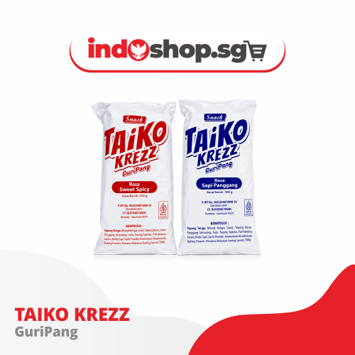 🐙 TAIKO KREZZ GURIPANG 500G 🐙 🔥 OCTOPUS ROASTED CRISPY SNACK 🔥