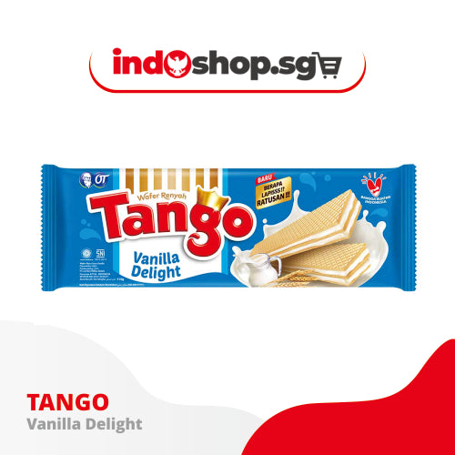 Tango Wafer Vanilla Strawberry | Crispy Brownies | Irresistibly Creamy Crispy