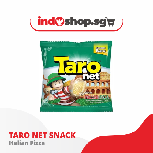 Potato Snack Taro Net Snack 32GR | Seaweed | Barbecue BBQ | Cowboy Steak | Italian Pizza #indoshop#