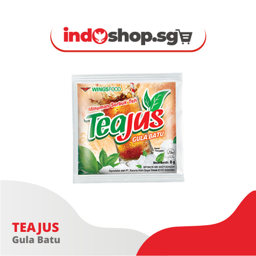 TeaJus Instant Tea Apple Jasmine Melon Honey 10 sachets