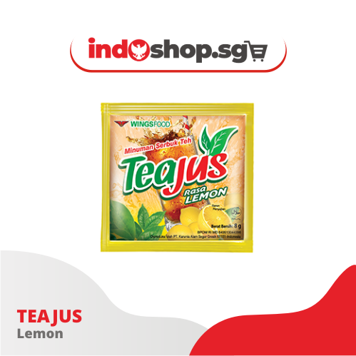 TeaJus Instant Tea Apple Jasmine Melon Honey 10 sachets