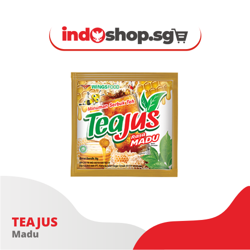 TeaJus Instant Tea Apple Jasmine Melon Honey 10 sachets