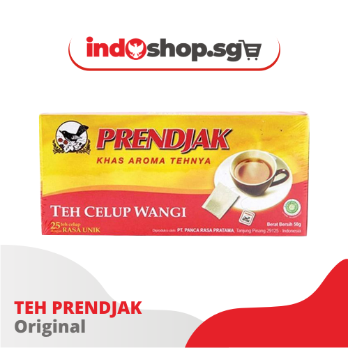 Tea Bag Teh Celup Wangi Prendjak (1 box 25 sachets) #indoshop#