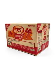 TES NACHOS TORTILLA CHIPS 2KG | CRISPY CORN SNACK | BBQ / BALADO FLAVOUR
