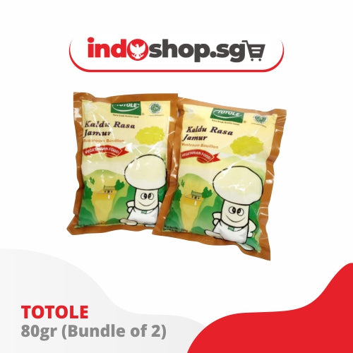Granulated Mushrooms Bouillon Seasoning | Kaldu jamur TOTOLE | Totole Vegan Seasoning | Premium Mushrooms