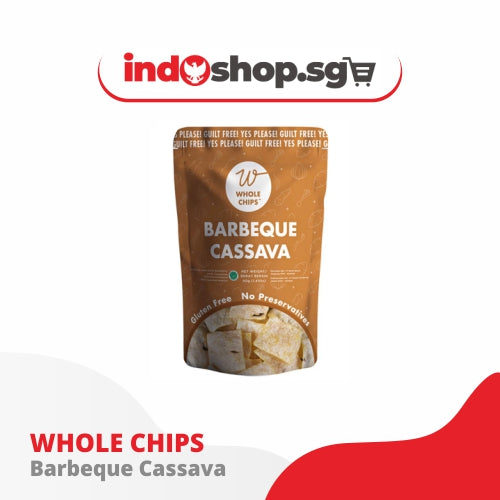 Whole Chips - All Variants (Whole Chips Salty Cassava 40gr - Keripik Singkong Sehat No MSG)