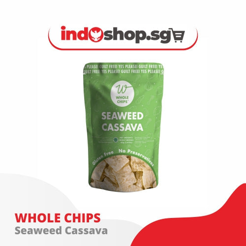 Whole Chips - All Variants (Whole Chips Salty Cassava 40gr - Keripik Singkong Sehat No MSG)