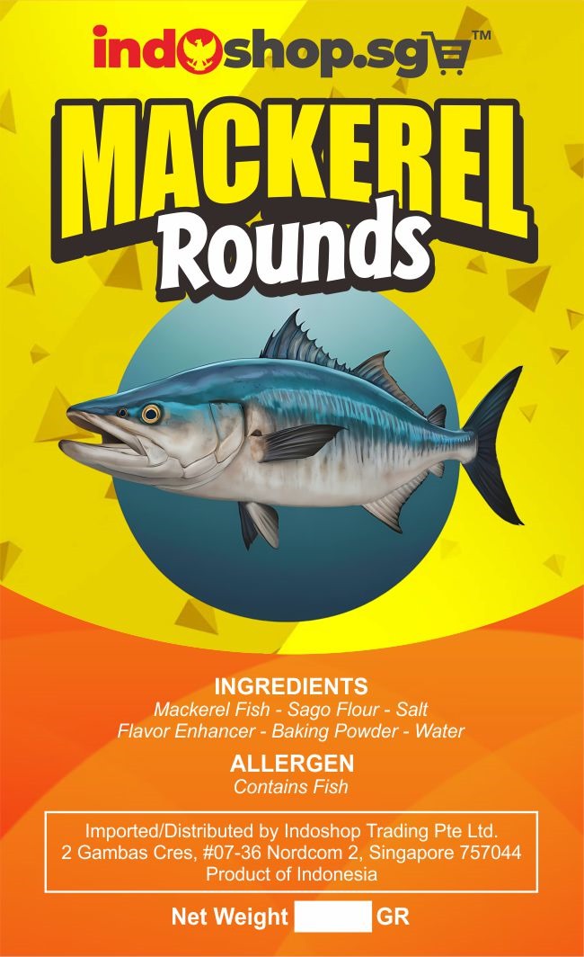 Mackerel Fish Crackers Ready to eat 200gr | Kerupuk Getas Ikan Tenggiri Cap Pagoda Mas Indoshop