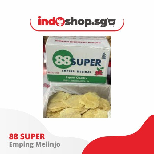 Melinjo Belinjo Cracker Raw | Emping Belinjo 88 Indonesia Lampung Export Quality | INDOSHOP