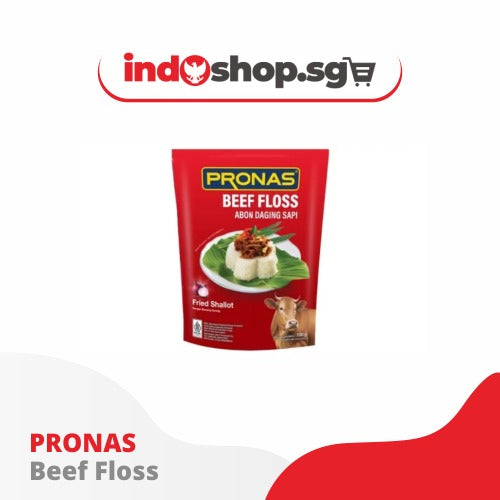 Beef Floss Pronas Abon Daging Sapi | Ziplock 100gr