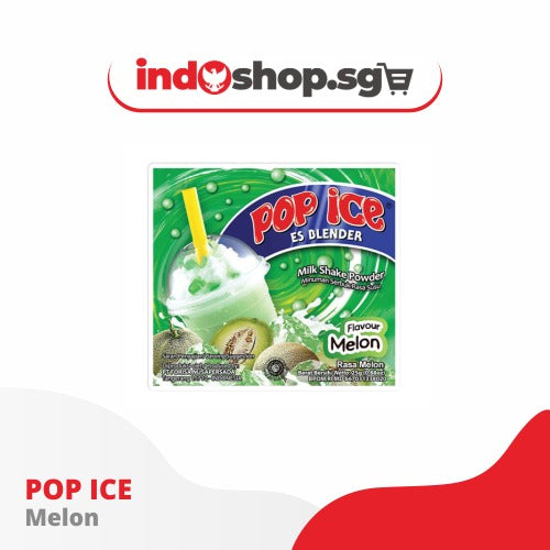 Milk Ice Powder 10 sachets x 22g | Pop Ice Avocado, Mango, Cappuccino, Strawberry & Vanilla Blue