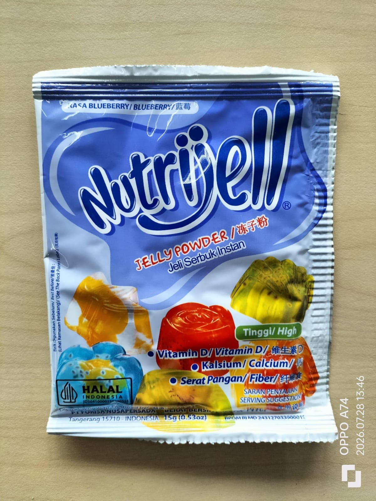 Nutrijell Jelly 10GR, 15GR and 30GR - Jelly Powder