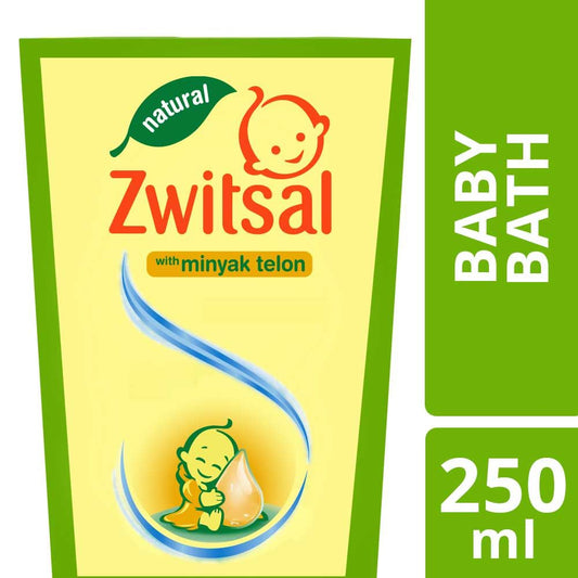 Zwitsal Bath Natural Telon Oil Pouch 250ml